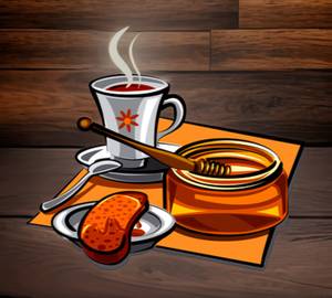 Real Honey large Tea