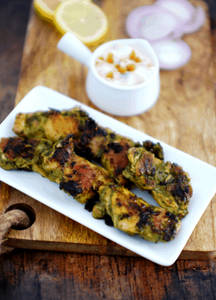 Chicken Hariyali Tikka 6pcs
