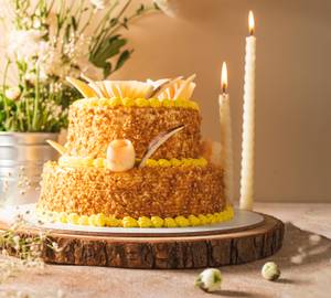 Round Two Tier Butterscotch [1.2]