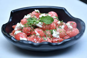 Watermelon Feta Cheese Salad