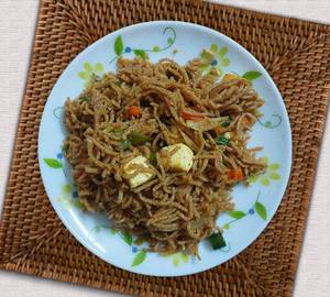 Ragi paneer noodles