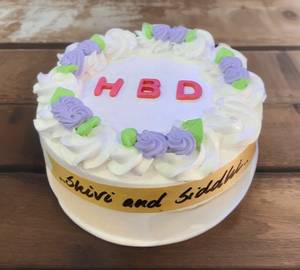 Choco vanilla cake