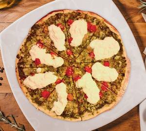 Burrata Al Pesto Pizza