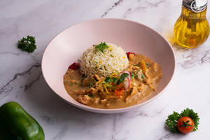 Chicken Stroganoff Herbed Rice Bowl [400 Gms]