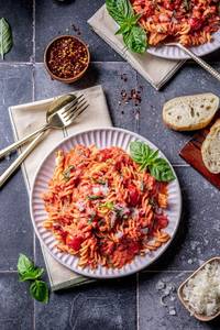 Pink Sauce Pasta [Non-Veg]