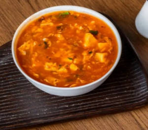 Chicken Burned Garlic Soup