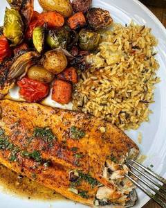 Spicy Trout With Veggies
