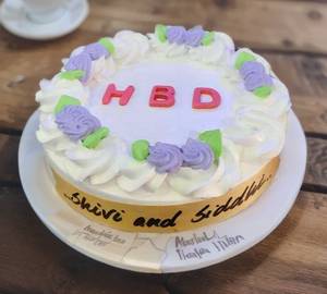 White forest cake