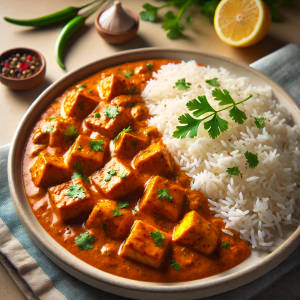 Paneer Masala With Rice [750 ML]