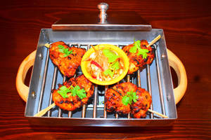 Angare Murgh Ke Shola Kebab