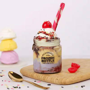 Vanilla With Strawberry Sundae