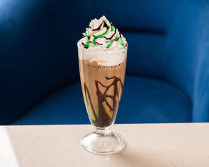 Chocolate Peppermint Milkshake