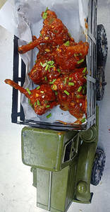Glazed Chicken Lollipop