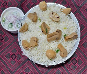 Mushroom Pulao