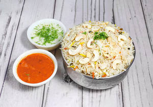 Kaju biryani