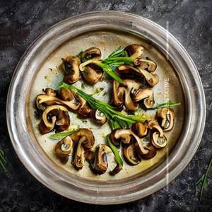 Mushroom butter garlic