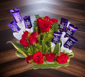 Chocolate Red Red Rose