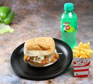 Crispy Burger Combo