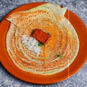 Onion dosa plain