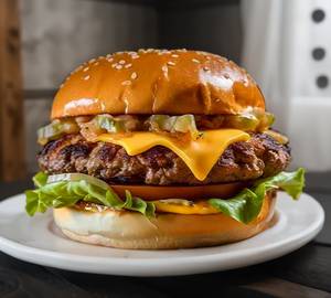 Hot spicy burger