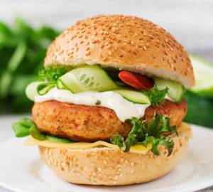 Chicken cheese burger