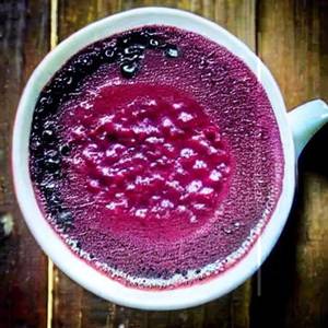 Black Current milkshake