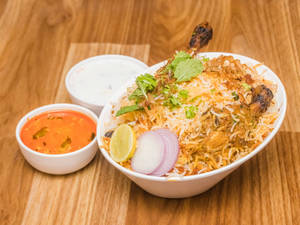 Chicken dum biryani