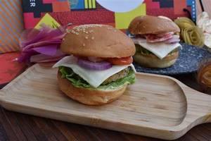 Spinach Corn Burger 