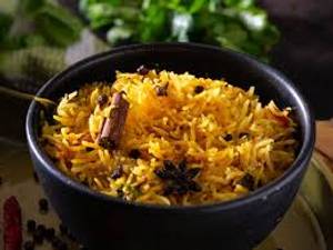 Plain Biriyani [ Chicken Kuzhka ]