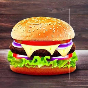 Veg Cheese Burger