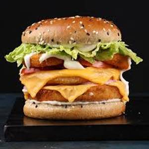 Chicken Royal Double Cheese Burger