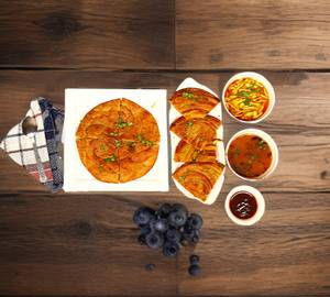 Papad Paratha Thali