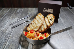 Pan Tossed Calibrian Chilli Butter Prawns
