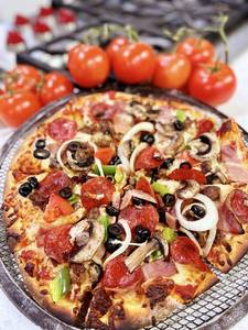 Mutton Kebab Pizza