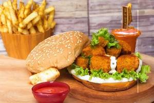 Paneer Tikka Burger