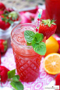 Strawberry Ice Tea