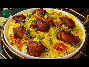 Chicken Fry Pieces Fried Rice