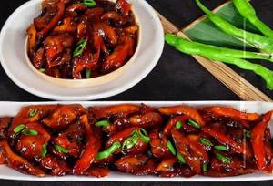 Chilli Mushroom Dry