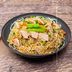Chicken Combination Of Rice & Noodles