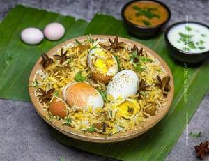 Egg biriyani