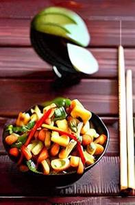 Chilli Mushroom Baby Corn