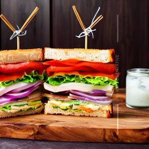 Club Sandwich Grilled