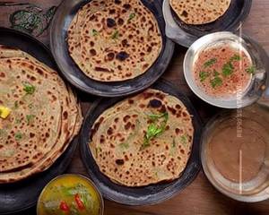 Pudina Lachha Paratha
