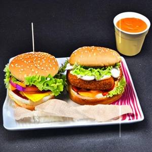 Paneer Zinger Burger