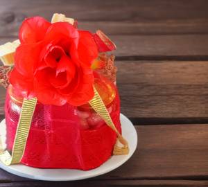 Two Jar Hamper ( Metal )                                             