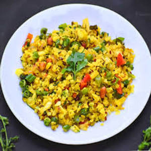 Protein Poha Veg