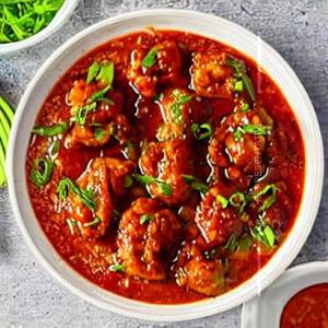 Chicken Manchurian Dry  Boneless