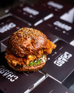 Hot Fried Chicken Burger
