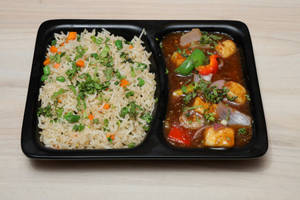 Chilli Paneer Meal