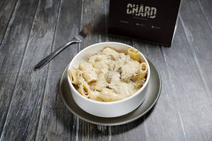 Mushroom Cheese Fondue Linguini